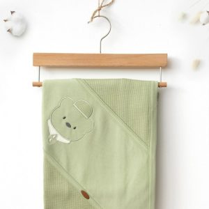 Yeşil Battaniye Penye Organik