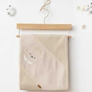 Kahverengi Battaniye Penye Organik