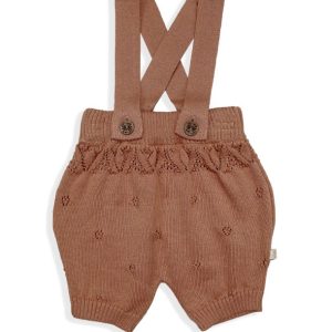 Gül Kurusu Örme Tulum Triko Organik